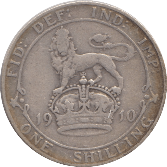 1910 SHILLING ( FINE ) 6 - Shilling - Cambridgeshire Coins