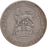 1910 SHILLING ( FINE ) 6 - Shilling - Cambridgeshire Coins