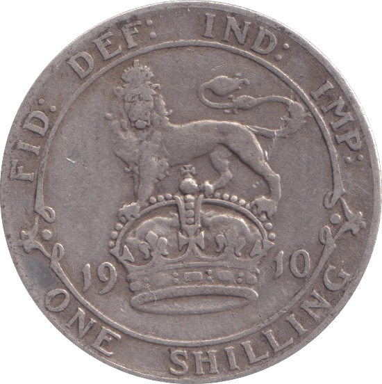 1910 SHILLING ( FINE ) - Shilling - Cambridgeshire Coins