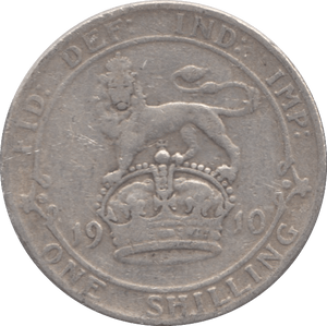 1910 SHILLING ( FINE ) - Shilling - Cambridgeshire Coins