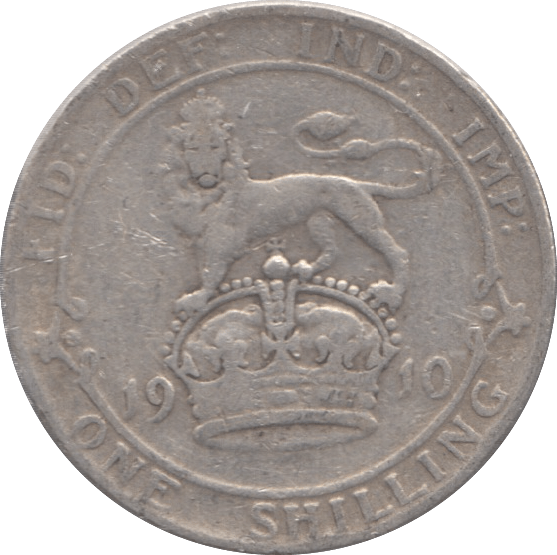 1910 SHILLING ( FINE ) - Shilling - Cambridgeshire Coins