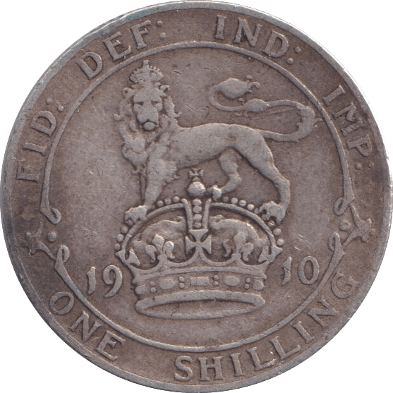 1910 SHILLING ( FINE ) - Shilling - Cambridgeshire Coins