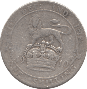 1910 SHILLING ( FINE ) - Shilling - Cambridgeshire Coins