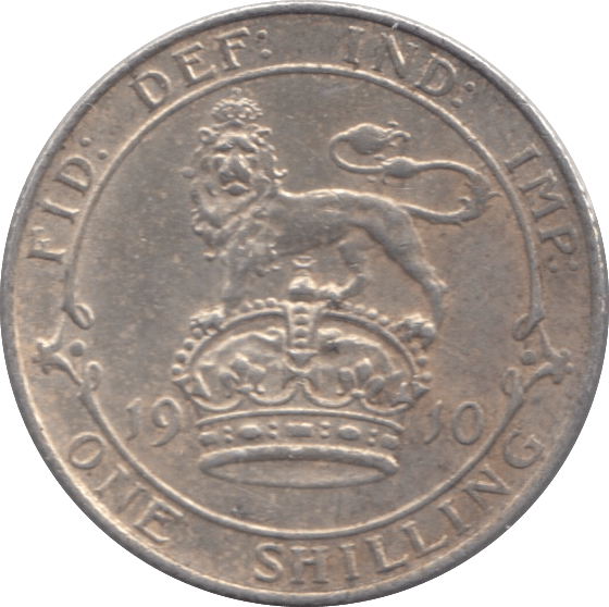 1910 SHILLING ( GVF ) - Shilling - Cambridgeshire Coins
