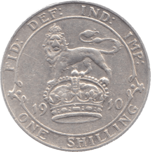 1910 SHILLING ( VF ) 9 - Shilling - Cambridgeshire Coins