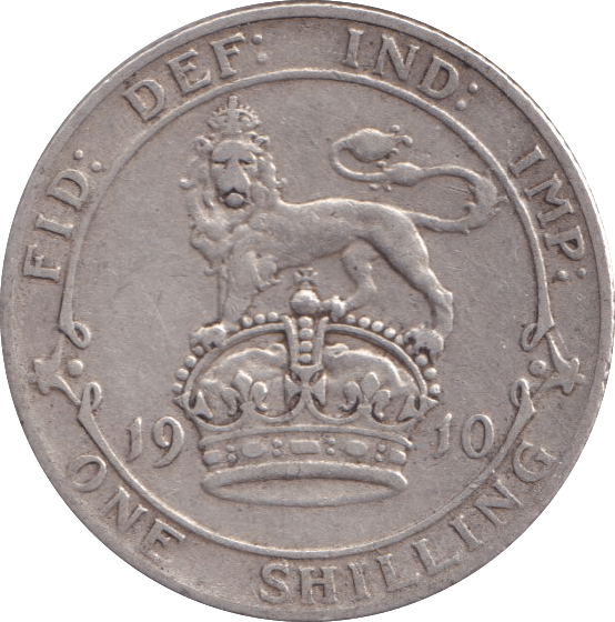 1910 SHILLING ( VF ) - Shilling - Cambridgeshire Coins