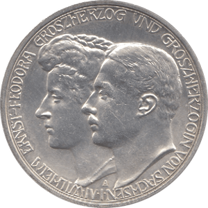 1910 SILVER 3 MARK GERMANY - SILVER WORLD COINS - Cambridgeshire Coins