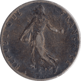 1910 SILVER 50 CENTIMES FRANCE - SILVER WORLD COINS - Cambridgeshire Coins