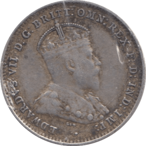 1910 SILVER AUSTRALIA THREEPENCE - SILVER WORLD COINS - Cambridgeshire Coins