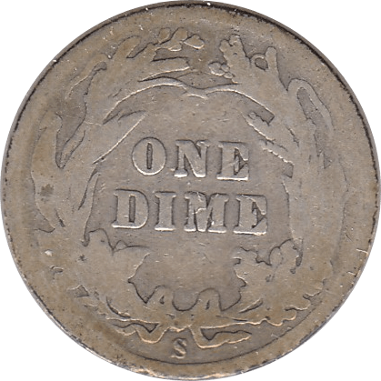 1910 SILVER DIME USA - SILVER WORLD COINS - Cambridgeshire Coins