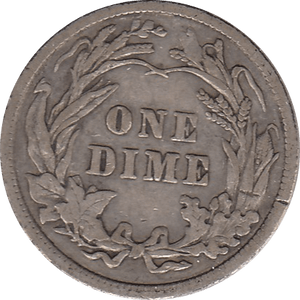 1910 SILVER DIME USA - SILVER WORLD COINS - Cambridgeshire Coins