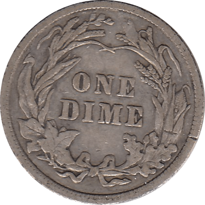 1910 SILVER DIME USA - SILVER WORLD COINS - Cambridgeshire Coins