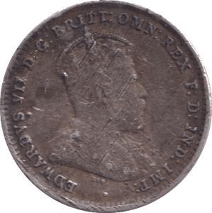 1910 SILVER THREEPENCE AUSTRALIA - SILVER WORLD COINS - Cambridgeshire Coins