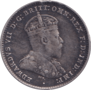 1910 SILVER THREEPENCE AUSTRALIA - SILVER WORLD COINS - Cambridgeshire Coins
