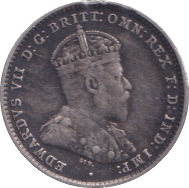1910 SILVER THREEPENCE AUSTRALIA - SILVER WORLD COINS - Cambridgeshire Coins
