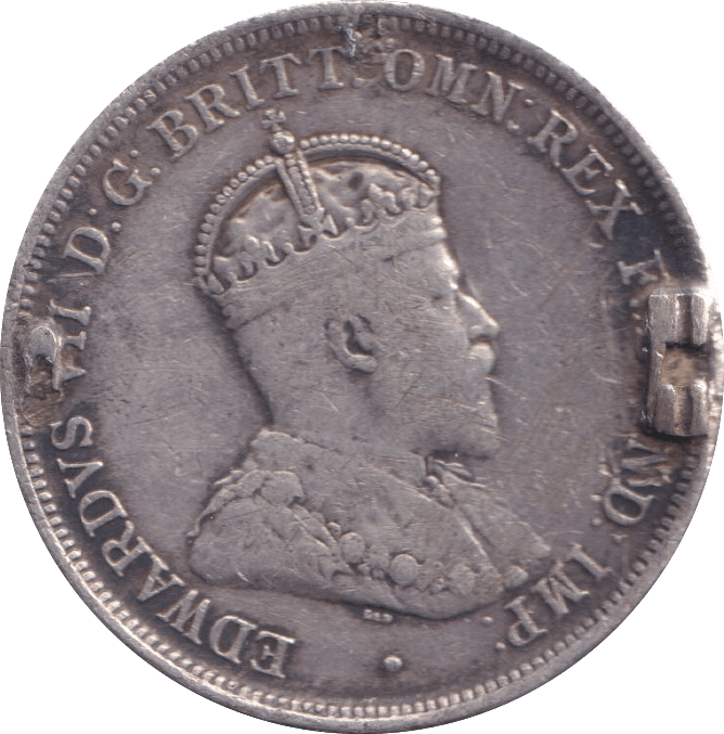 1910 SILVER TWO SHILLING AUSTRALIA - SILVER WORLD COINS - Cambridgeshire Coins