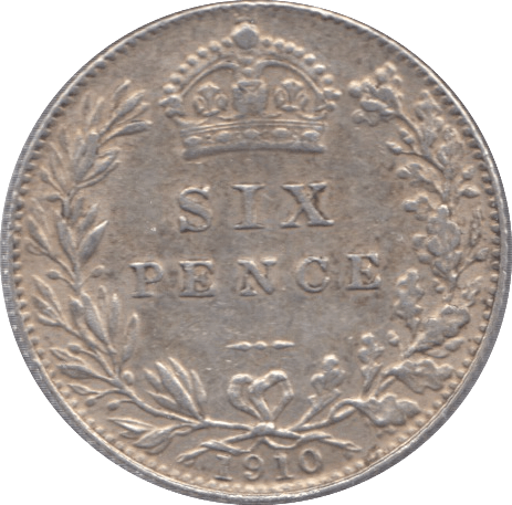 1910 SIXPENCE ( AEF ) - Sixpence - Cambridgeshire Coins