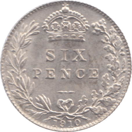 1910 SIXPENCE ( AUNC ) 6 - Sixpence - Cambridgeshire Coins