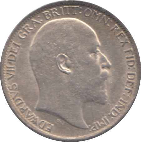 1910 SIXPENCE( AUNC ) 8 - SIXPENCE - Cambridgeshire Coins