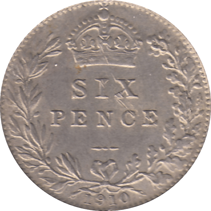 1910 SIXPENCE ( AUNC ) A - Sixpence - Cambridgeshire Coins
