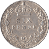 1910 SIXPENCE ( AUNC ) - Sixpence - Cambridgeshire Coins