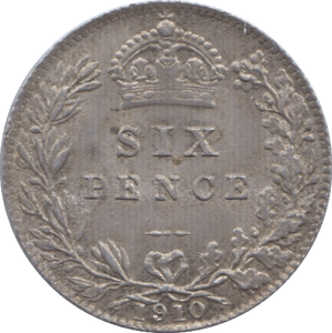 1910 SIXPENCE ( AUNC ) - Sixpence - Cambridgeshire Coins