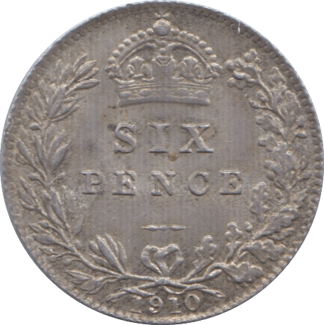 1910 SIXPENCE ( AUNC ) - Sixpence - Cambridgeshire Coins