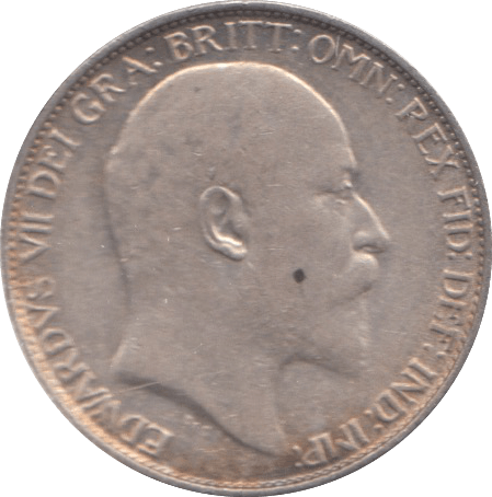 1910 SIXPENCE ( EF ) 8 - SIXPENCE - Cambridgeshire Coins