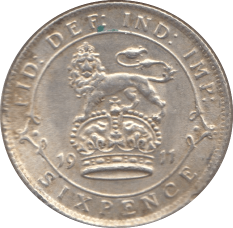 1910 SIXPENCE ( EF ) SLIGHT BEND - Sixpence - Cambridgeshire Coins