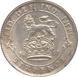 1910 SIXPENCE ( EF ) SLIGHT BEND - Sixpence - Cambridgeshire Coins