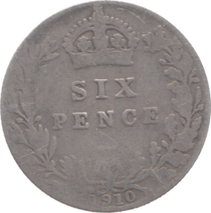1910 SIXPENCE ( FAIR ) 4 - Sixpence - Cambridgeshire Coins