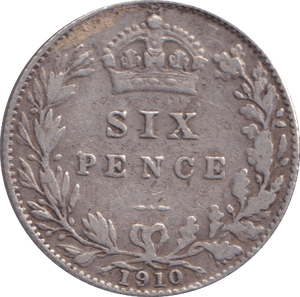1910 SIXPENCE ( FINE ) - Sixpence - Cambridgeshire Coins