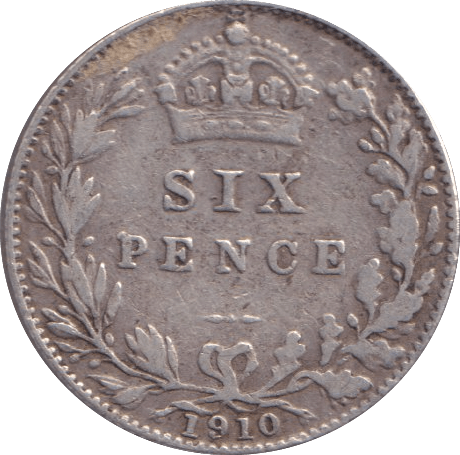1910 SIXPENCE ( FINE ) - Sixpence - Cambridgeshire Coins