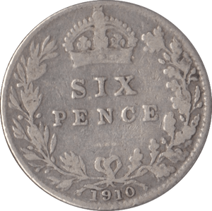 1910 SIXPENCE ( FINE ) - Sixpence - Cambridgeshire Coins