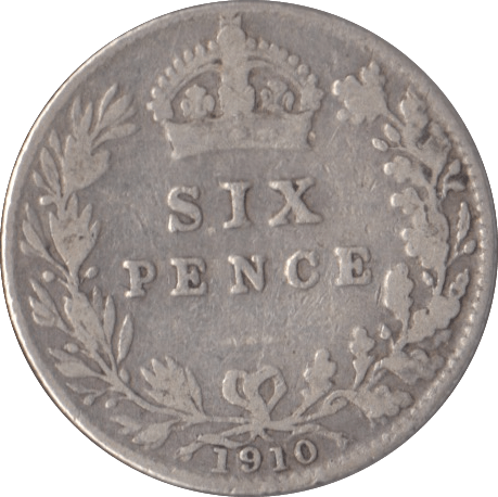 1910 SIXPENCE ( FINE ) - Sixpence - Cambridgeshire Coins