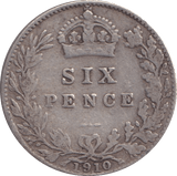 1910 SIXPENCE ( FINE ) - Sixpence - Cambridgeshire Coins