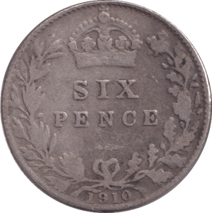 1910 SIXPENCE ( FINE ) - Sixpence - Cambridgeshire Coins