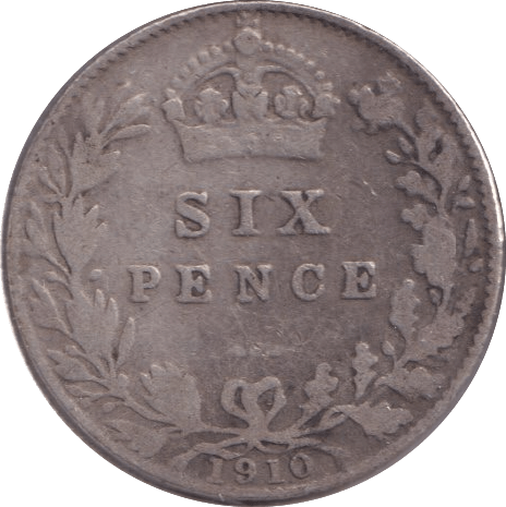 1910 SIXPENCE ( FINE ) - Sixpence - Cambridgeshire Coins