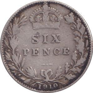 1910 SIXPENCE ( FINE ) - Sixpence - Cambridgeshire Coins