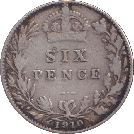 1910 SIXPENCE ( FINE ) - Sixpence - Cambridgeshire Coins