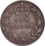 1910 SIXPENCE ( GF ) - Sixpence - Cambridgeshire Coins