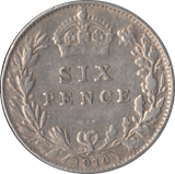 1910 SIXPENCE ( VF ) - Sixpence - Cambridgeshire Coins