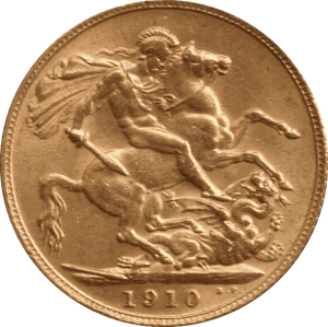 1910 SOVEREIGN ( EF ) - Sovereign - Cambridgeshire Coins