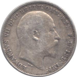 1910 THREEPENCE ( VF ) 1 - Threepence - Cambridgeshire Coins