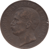 1911 10 CENTESIMI 50TH ANNIVERSARY OF KINGDOM ITALY H10 - WORLD COINS - Cambridgeshire Coins