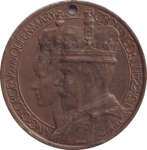 1911 CORONATION MEDAL - WORLD COINS - Cambridgeshire Coins