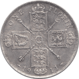 1911 FLORIN ( EF ) 14 - Florin - Cambridgeshire Coins