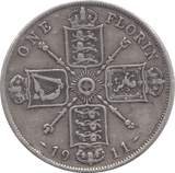 1911 FLORIN ( FINE ) - Florin - Cambridgeshire Coins