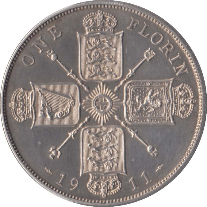 1911 FLORIN ( PROOF ) - FLORIN - Cambridgeshire Coins
