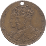1911 GEORGE V CORONATION MEDAL - MEDALLIONS - Cambridgeshire Coins